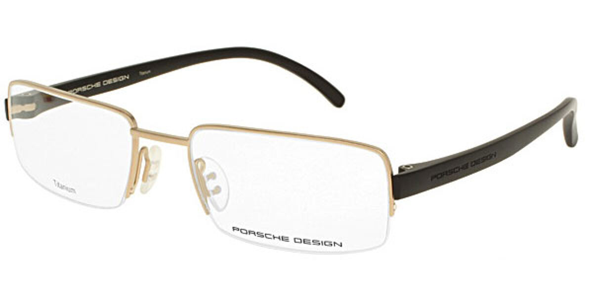 Porsche Design P8147 A Glasses Gold | VisionDirect Australia