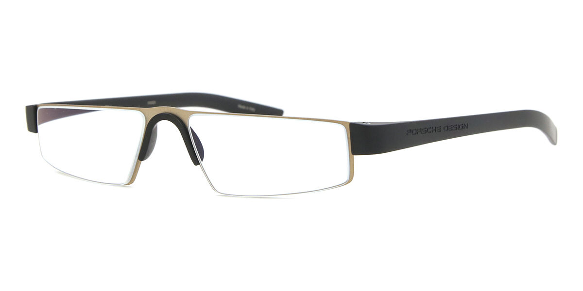 Porsche Design P8814 Reader B Glasses Gold Black SmartBuyGlasses United Arab Emirates