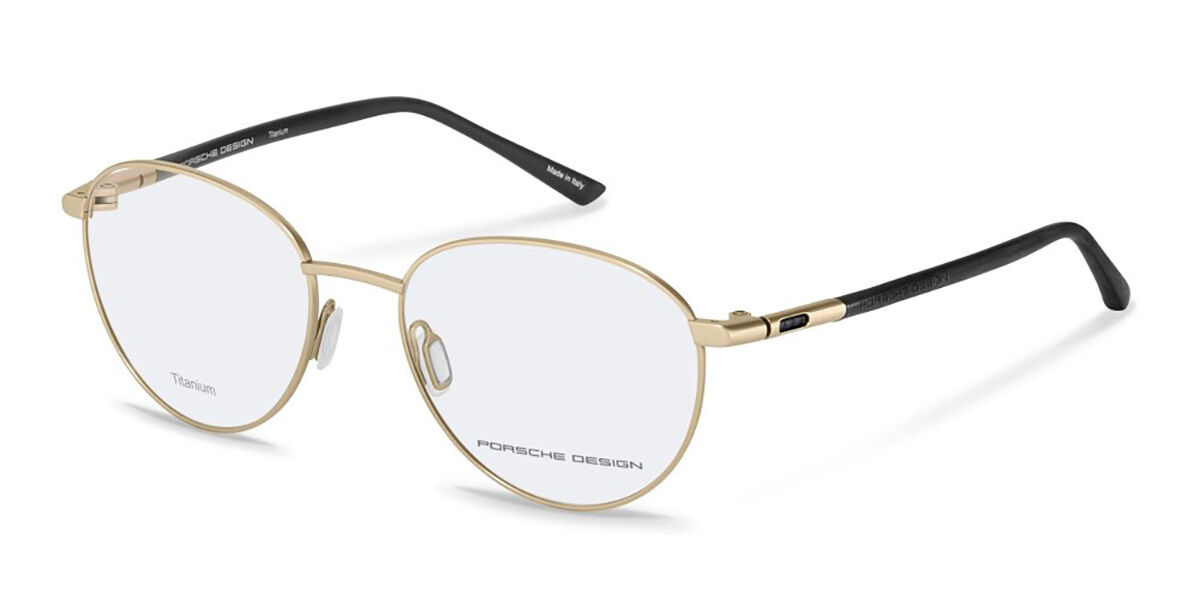 Image of Porsche Design P8767 D000 53 Zlote Meskie Okulary Korekcyjne PL