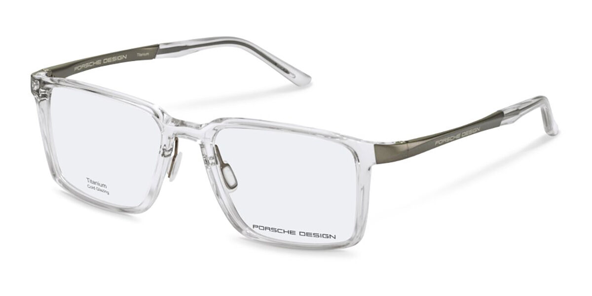 Image of Porsche Design P8778 B000 55 Genomskinliga Glasögon (Endast Båge) Män SEK