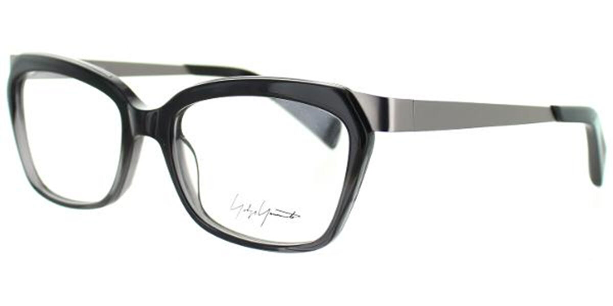Yohji Yamamoto 1014 909 54 Gråa Glasögon (Endast Båge) Män