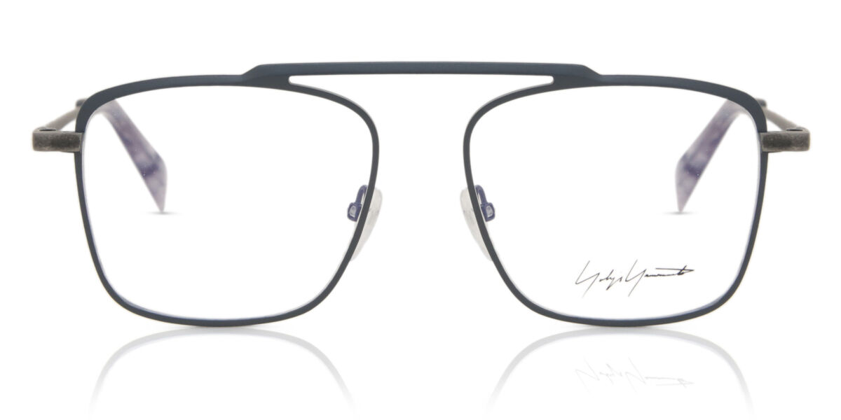Yohji Yamamoto 3017 908 53 Gråa Glasögon (Endast Båge) Män