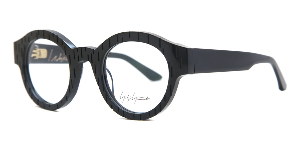 Yohji Yamamoto L014 A001 メガネ - Pure Black | SmartBuyGlassesジャパン