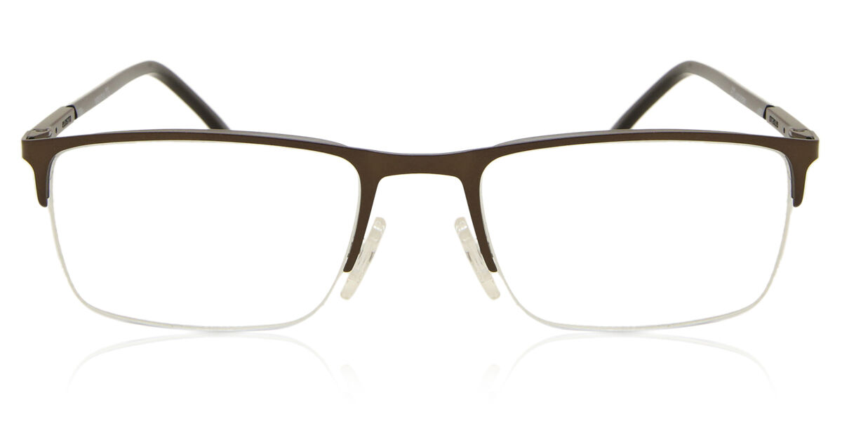 Elasta 7233 04IN 57 Lentes Recetadas Para Hombre Marrónnes