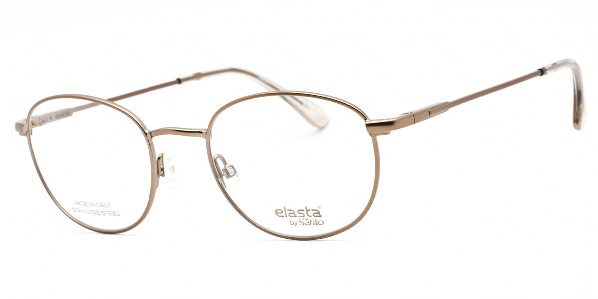 Elasta 7226 0TUI Men's Eyeglasses Brown Size 50 (Frame Only) - Blue Light Block Available