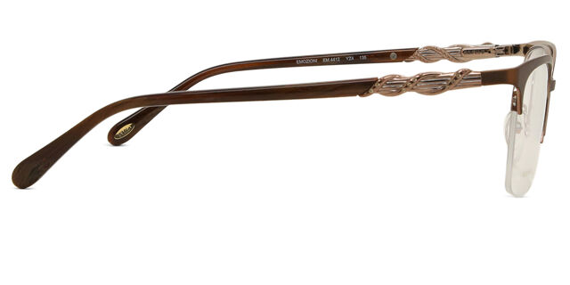 Emozioni EM 4412 0YZ4 Matte Dark Brown Eyeglasses  display picture 3