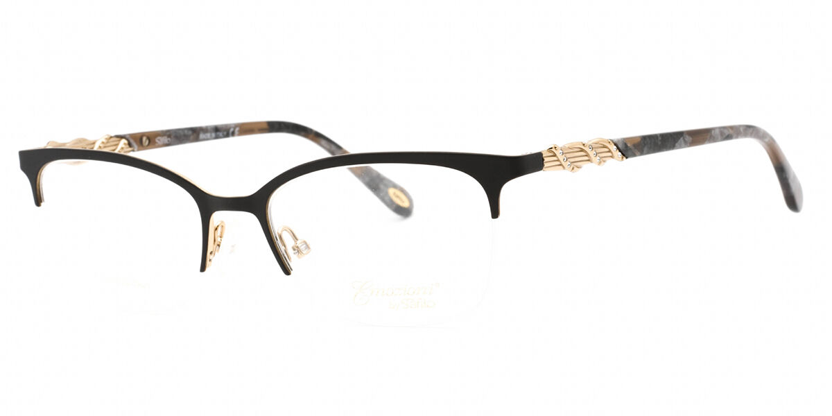 Emozioni EM 4412 0I46 Eyeglasses in Matte Black On Gold ...