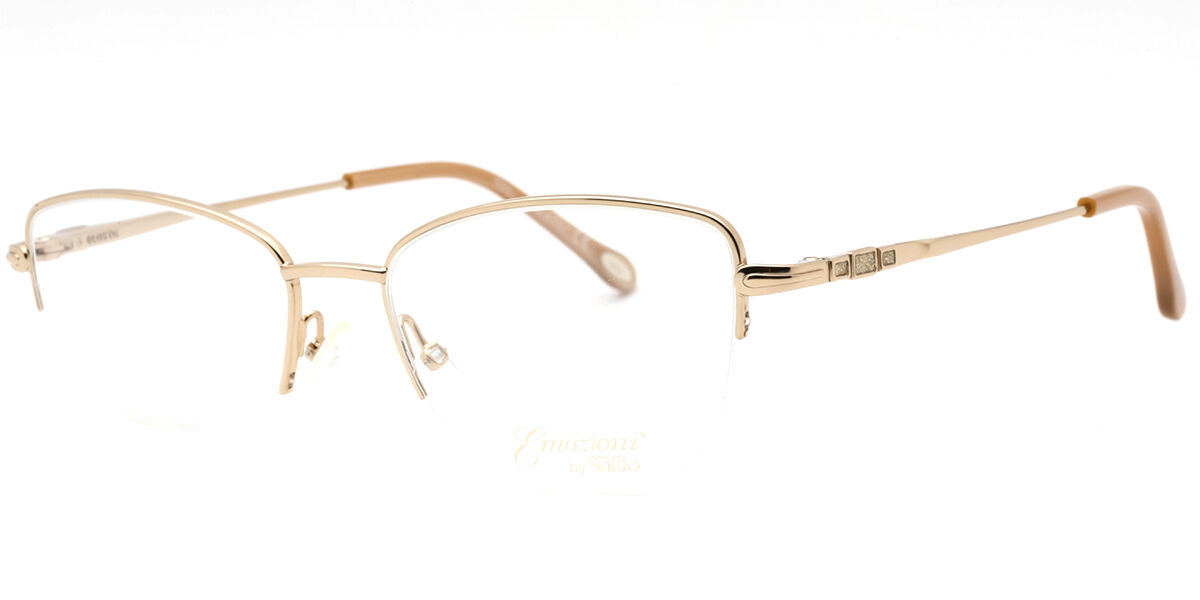 Emozioni Em 4415 0j5g Women's Glasses Gold Size 53 - Free Lenses - Blue Light Block Available