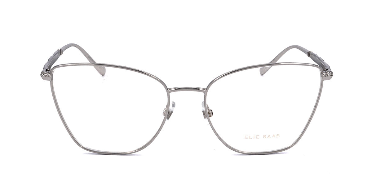 Elie Saab ES 069 010 55 Silvriga Glasögon (Endast Båge) Kvinna