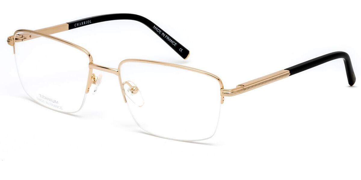 Philippe Charriol PC75066 C01 Eyeglasses in Gold | SmartBuyGlasses USA