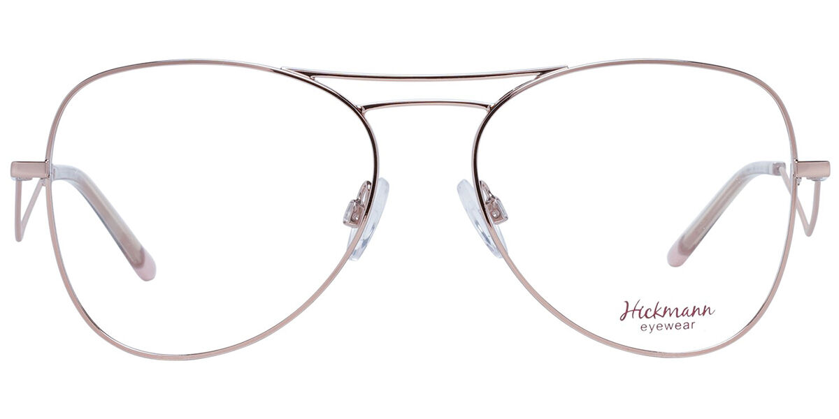 Photos - Glasses & Contact Lenses Ana Hickmann HI1082 05A Women's Eyeglasses Gold Size 55 (Fram 