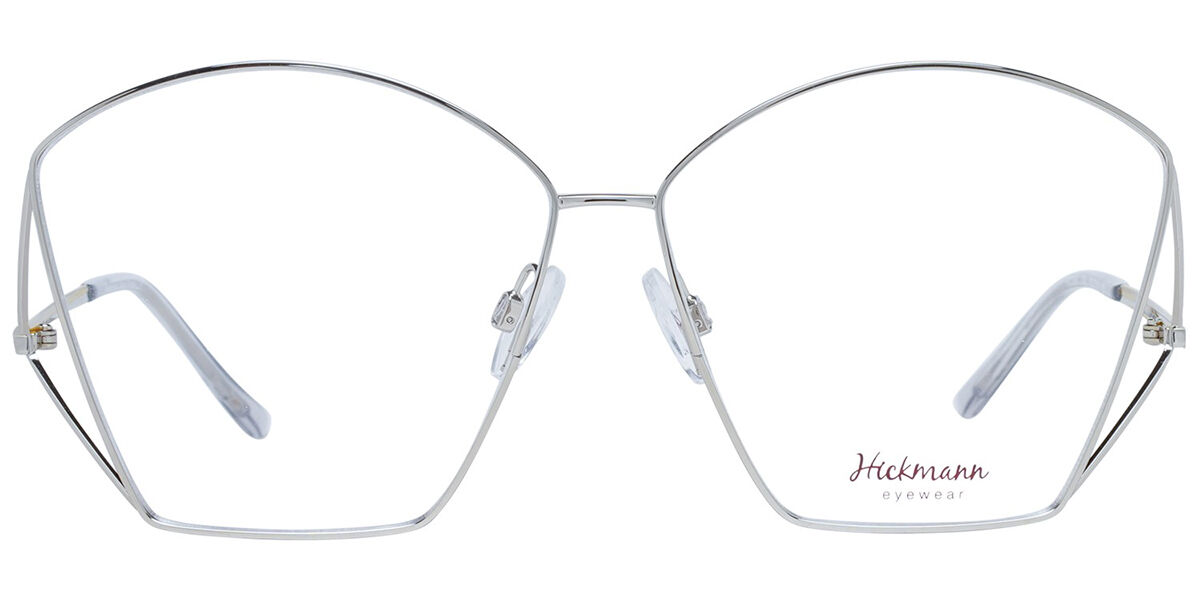Photos - Glasses & Contact Lenses Ana Hickmann HI1084 03A Women's Eyeglasses Silver Size 60 (Fr 