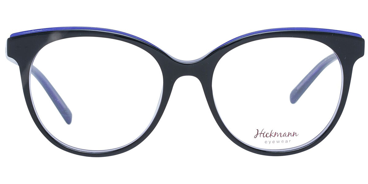 Ana Hickmann HI6103 H01 Eyeglasses in Black On Blue SmartBuyGlasses USA