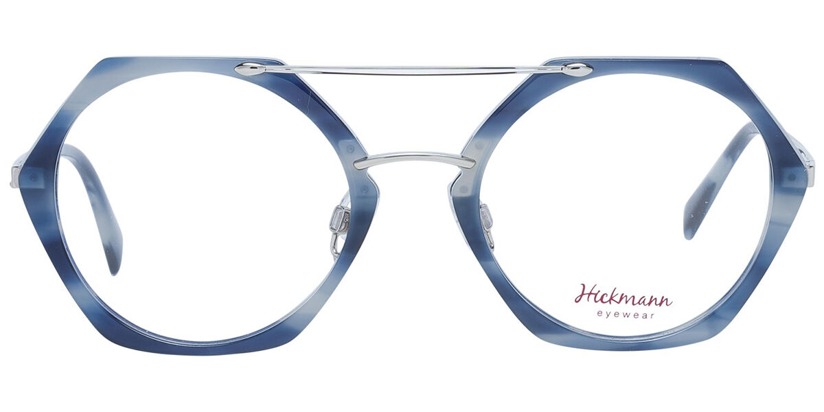 Photos - Glasses & Contact Lenses Ana Hickmann HI6136 E03 Women's Eyeglasses Blue Size 51 (Fram 