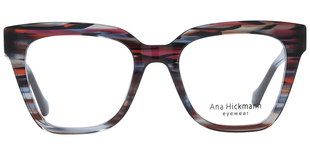 Ana Hickmann AH6494 C03 Men's Glasses Brown Size 52 - Free Lenses - Blue Light Block Available-image