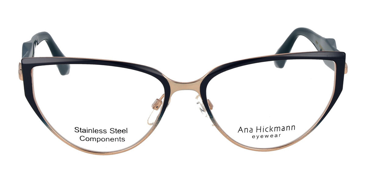 Ana Hickmann AH1539 06A 55 Lunettes De Vue Femme Dorées