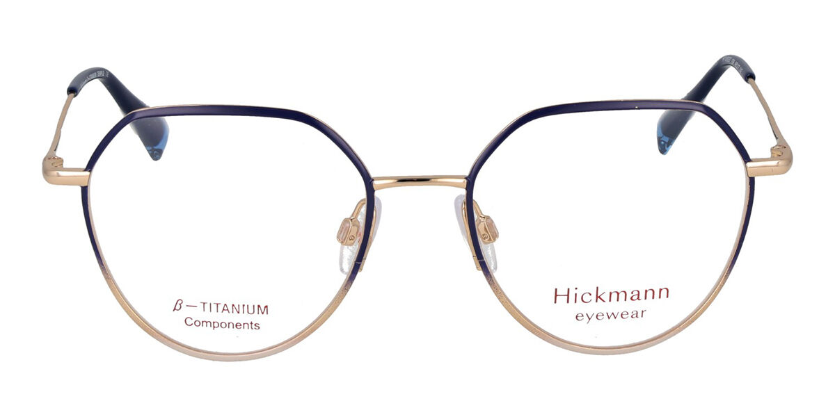 Ana Hickmann HI1262GT 12A 49 Lunettes De Vue Femme Dorées