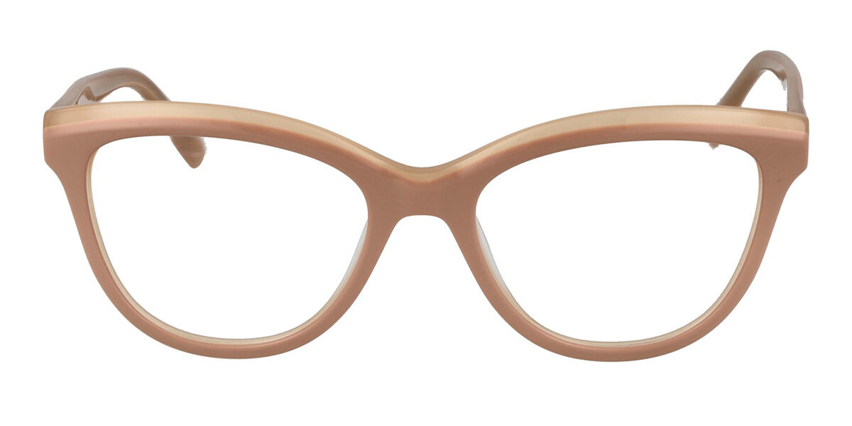 Bulget BG6423 H04 Cat Eye Beige Brown On Light Brown Eyeglasses ...