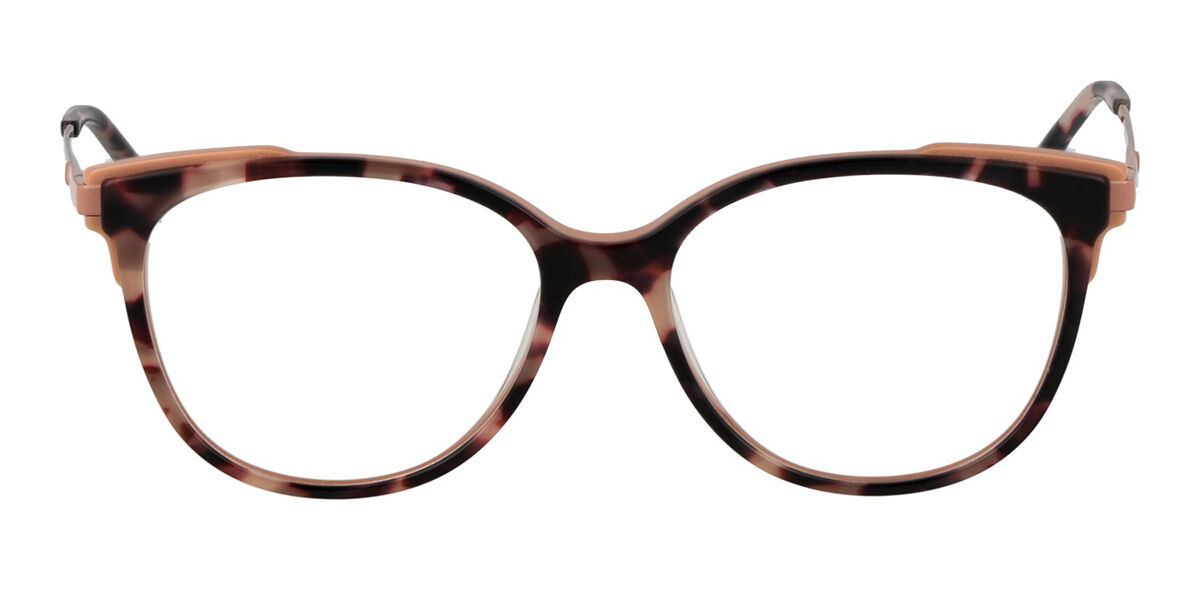 Bulget BG6462 H02 Oval Pink Brown Tortoise On Dusty Rose Pink Frame ...