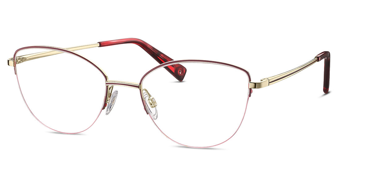 Brendel 902372 25 Men's Eyeglasses Red Size 52 (Frame Only) - Blue Light Block Available