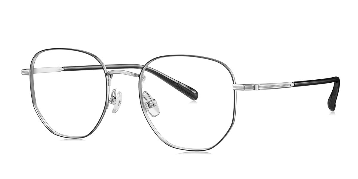 Bolon BJ7359 B15 50 Silvriga Glasögon (Endast Båge) Män