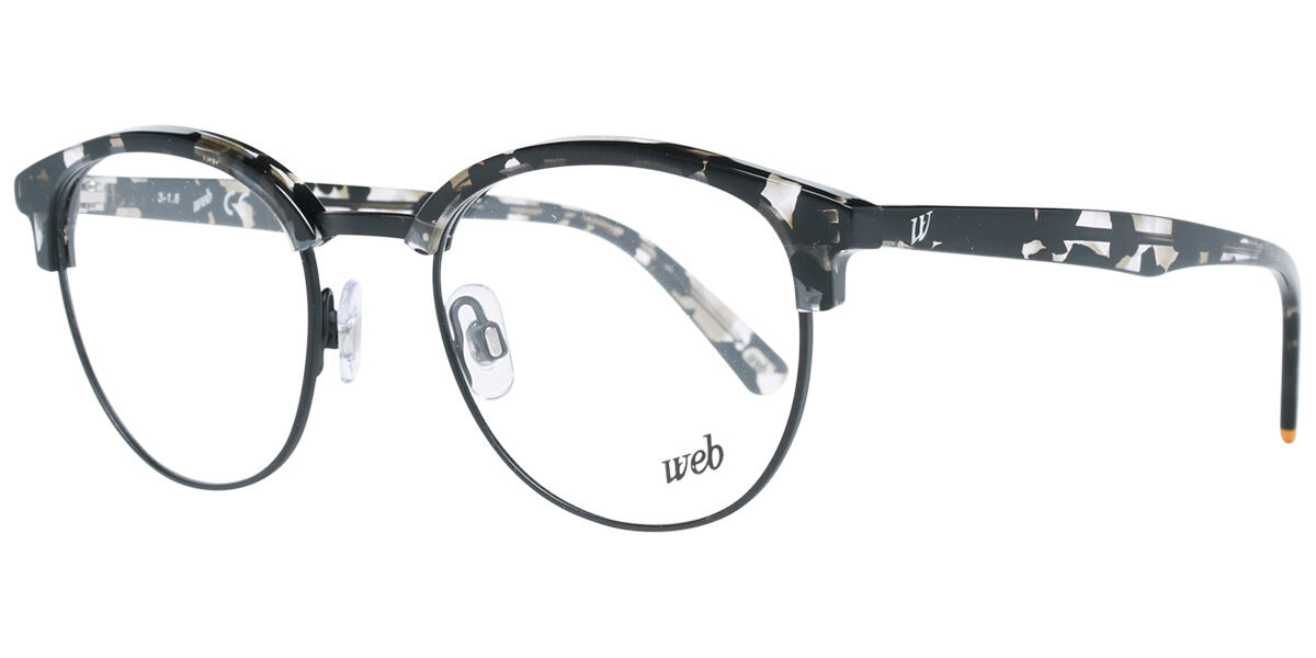 Photos - Glasses & Contact Lenses Web Web WE5225 002 Men's Eyeglasses Tortoiseshell Size 49  - B(Frame Only)