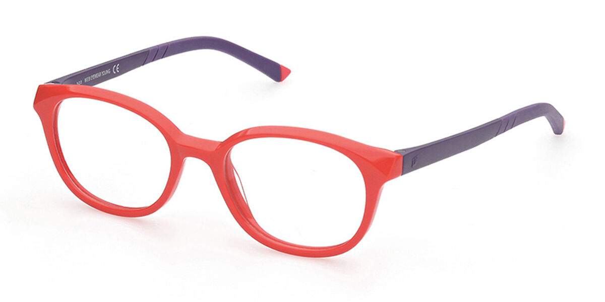 Web WE5264 Kids 074 Glasses Pink | VisionDirect Australia