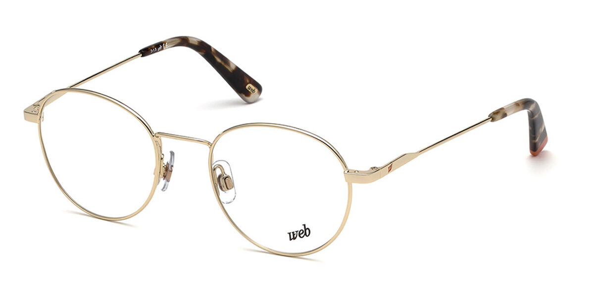 Web WE5272 032 Glasses Pale Gold | VisionDirect Australia