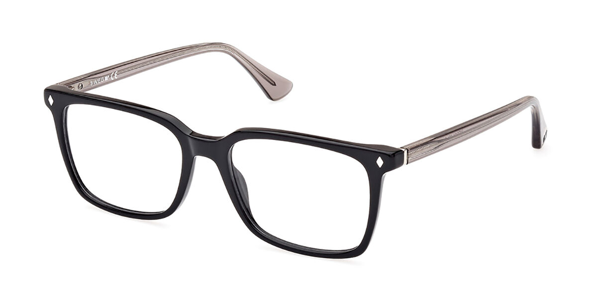  WE5401 001 Eyeglasses in Shiny Black SmartBuyGlasses USA