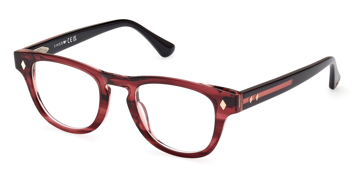 Photos - Glasses & Contact Lenses Web Web WE5384 083 Men's Eyeglasses Tortoiseshell Size 47  - B(Frame Only)