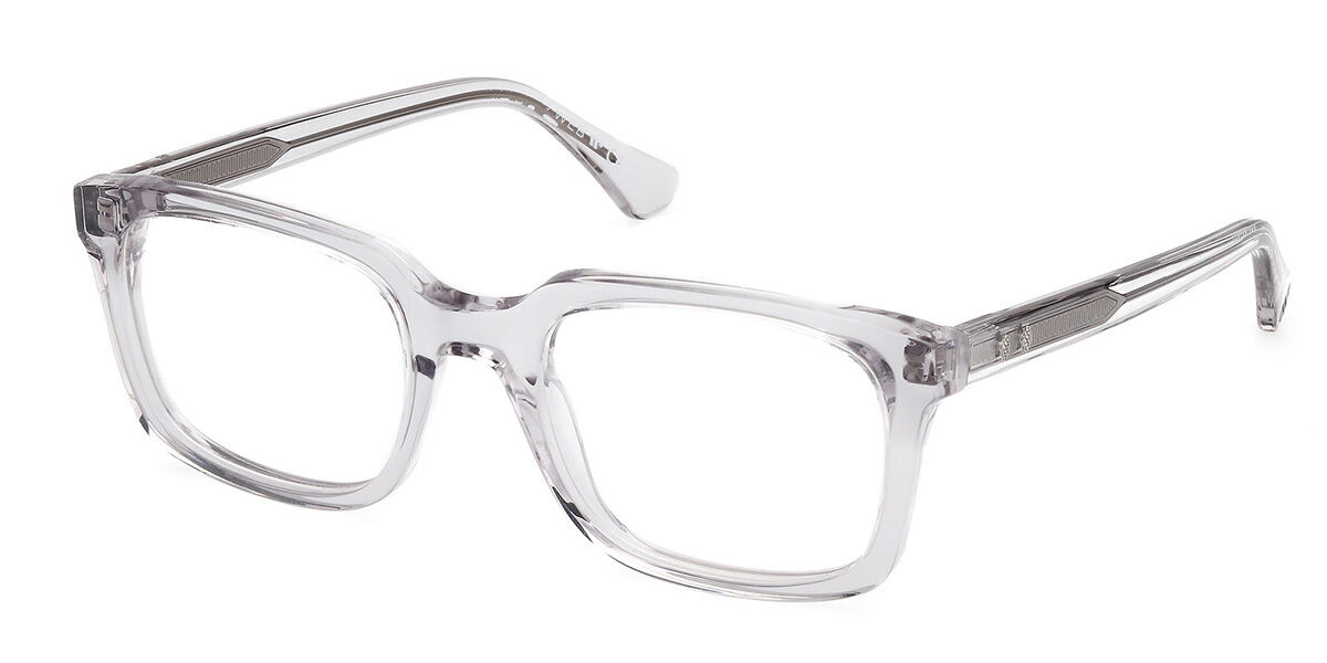 Photos - Glasses & Contact Lenses Web Web WE5445 020 Men's Eyeglasses Clear Size 53  - Blue Light Block Available(Frame Only)