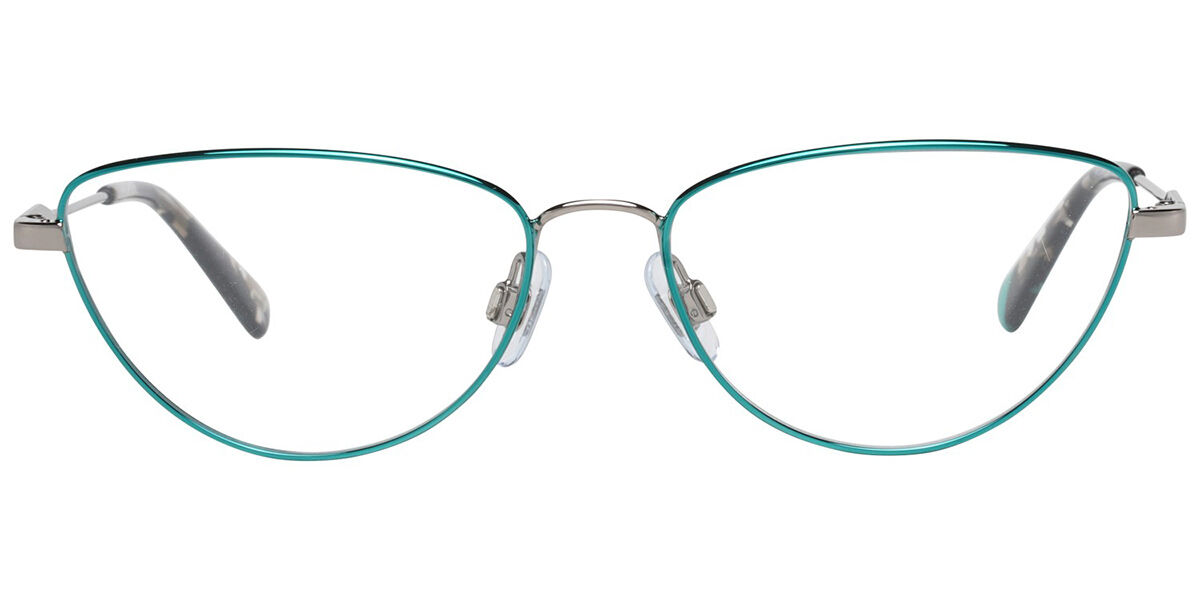 Photos - Glasses & Contact Lenses Web Web WE5294 014 Women's Eyeglasses Green Size 53  - Blue Light Block Available(Frame Only)