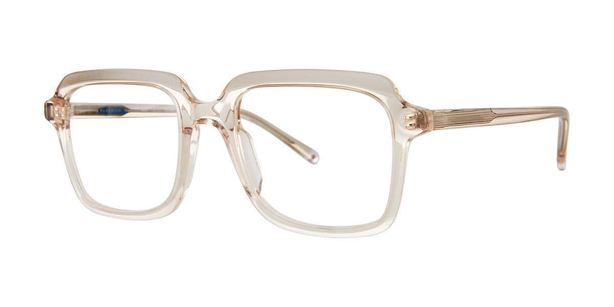 Paradigm Medina Golden Hour Eyeglasses in Transparent Golden Hour Light ...