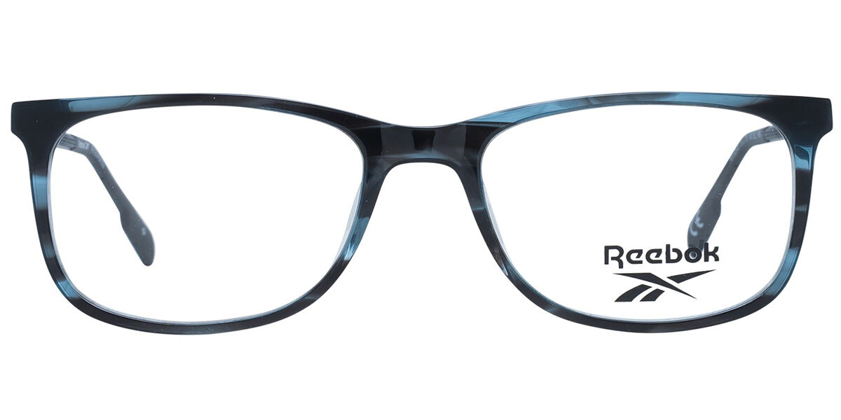 Photos - Glasses & Contact Lenses Reebok RV9549 02 Men's Eyeglasses Blue Size 53  - Blue Light Block Available (Frame Only)