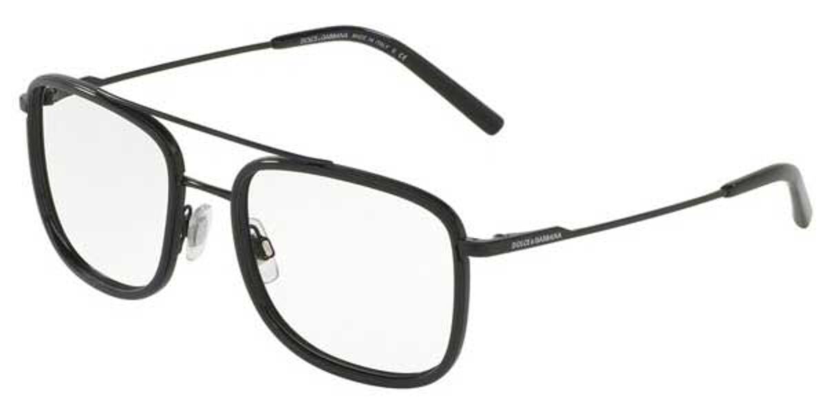 Dolce & Gabbana DG1288 1106 Eyeglasses in Black | SmartBuyGlasses USA