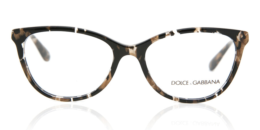 Dolce & Gabbana DG3258 911 Eyeglasses in Black Tortoise | SmartBuyGlasses  USA