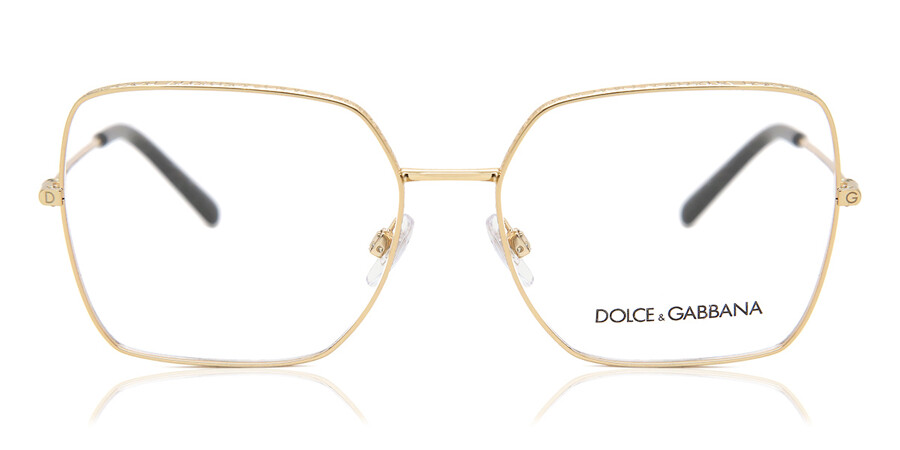 Dolce & Gabbana DG1323 02 Glasses Gold | VisionDirect Australia