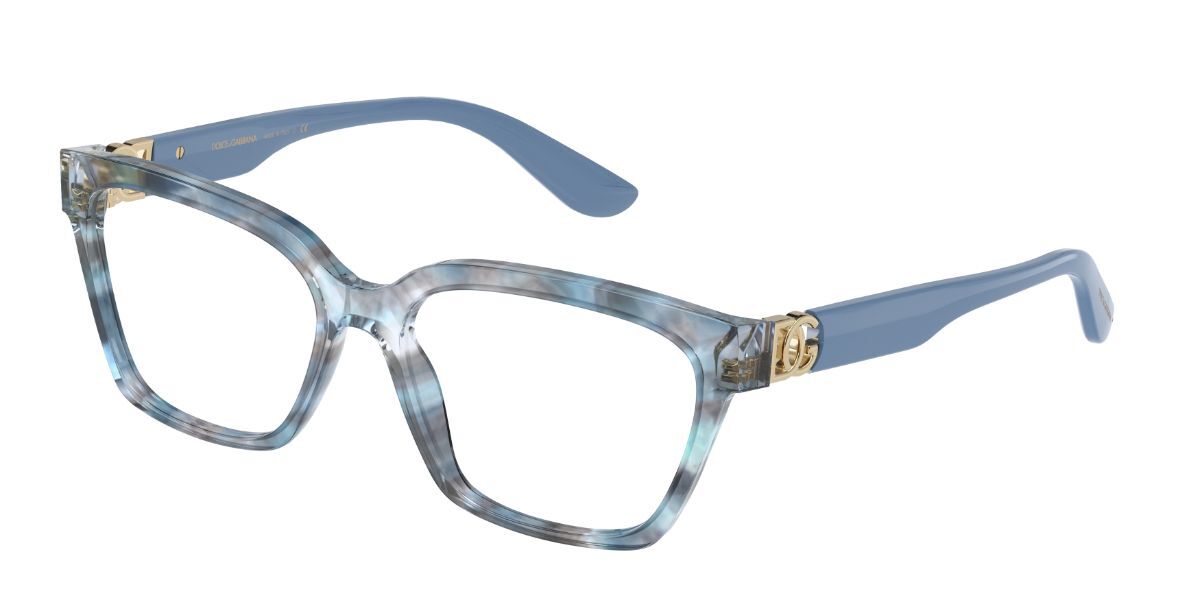 dolce and gabbana light blue glasses