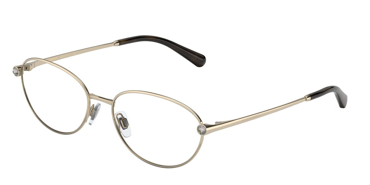 Onlooker See you Exquisite Dolce & Gabbana DG1342B 1335 Eyeglasses in Silver | SmartBuyGlasses USA