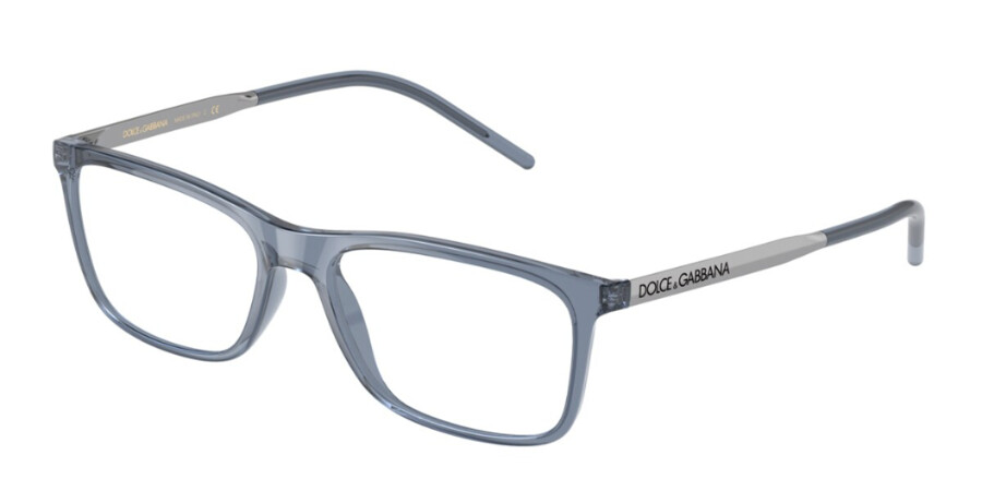 Dolce & Gabbana DG5044 Blue-Light Block 3040 Glasses Transparent Blue |  SmartBuyGlasses Canada