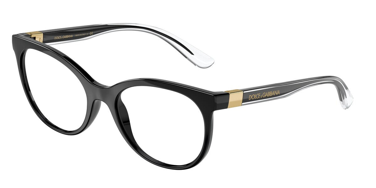 Dolce & Gabbana DG5084 501 Schwarze Damen Brillen