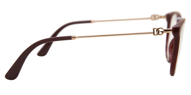 Dolce & Gabbana DG3363 3091 Burgundy Eyeglasses  display picture 3
