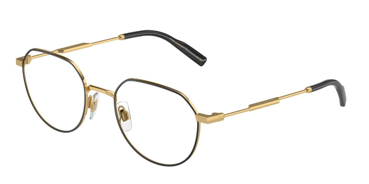 Dolce & Gabbana DG1349 Asian Fit 1311 Goldene Herren Brillen