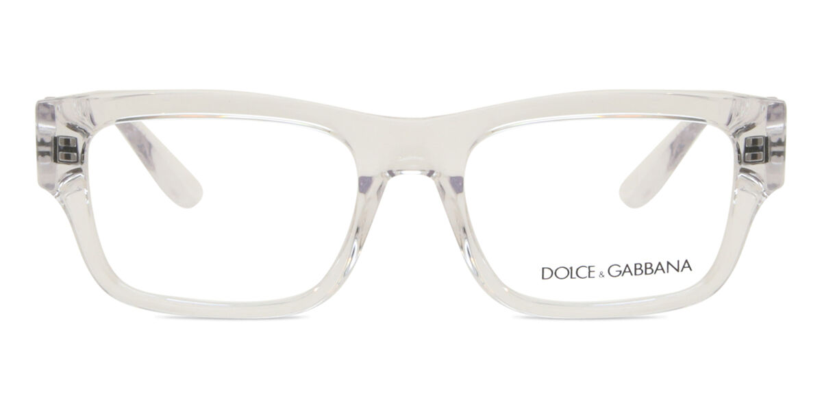DOLCE & GABBANA 長方形フレムメカネ DG5110 3133 Dolce & Gabbana DG5110 3133 Crystal Eyeglasses for Men and
