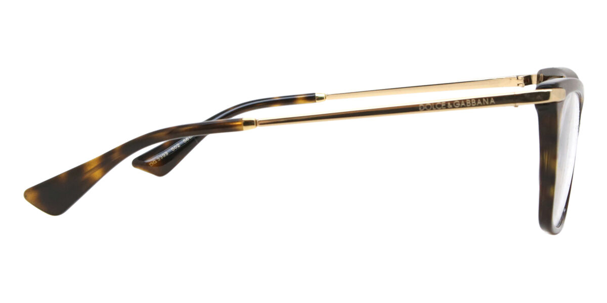 DOLCE & GABBANA 長方形フレムメカネ DG3393 502 DOLCE & GABBANA EYEWEAR DG3393 | Select Eyewear