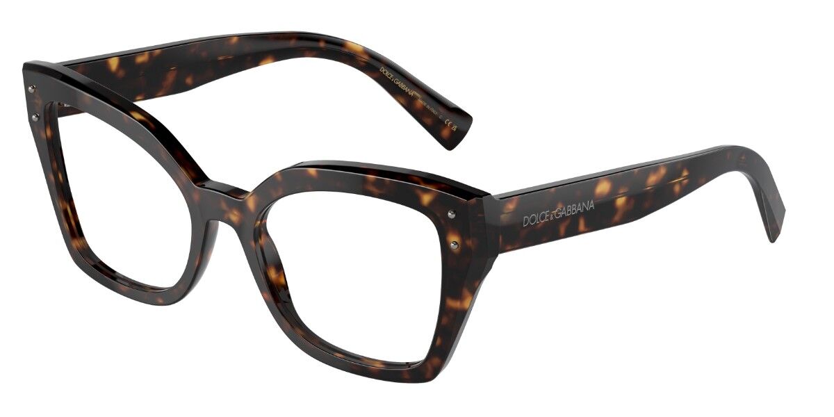 Dolce & Gabbana DG3386F Asian Fit 502 Tortoiseshell Damen Brillen