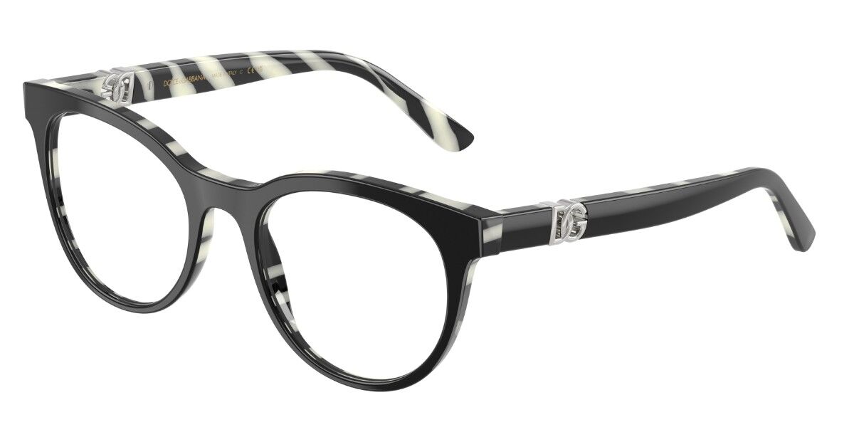 Dolce & Gabbana DG3399 3372 Naisten Silmälasit Musta