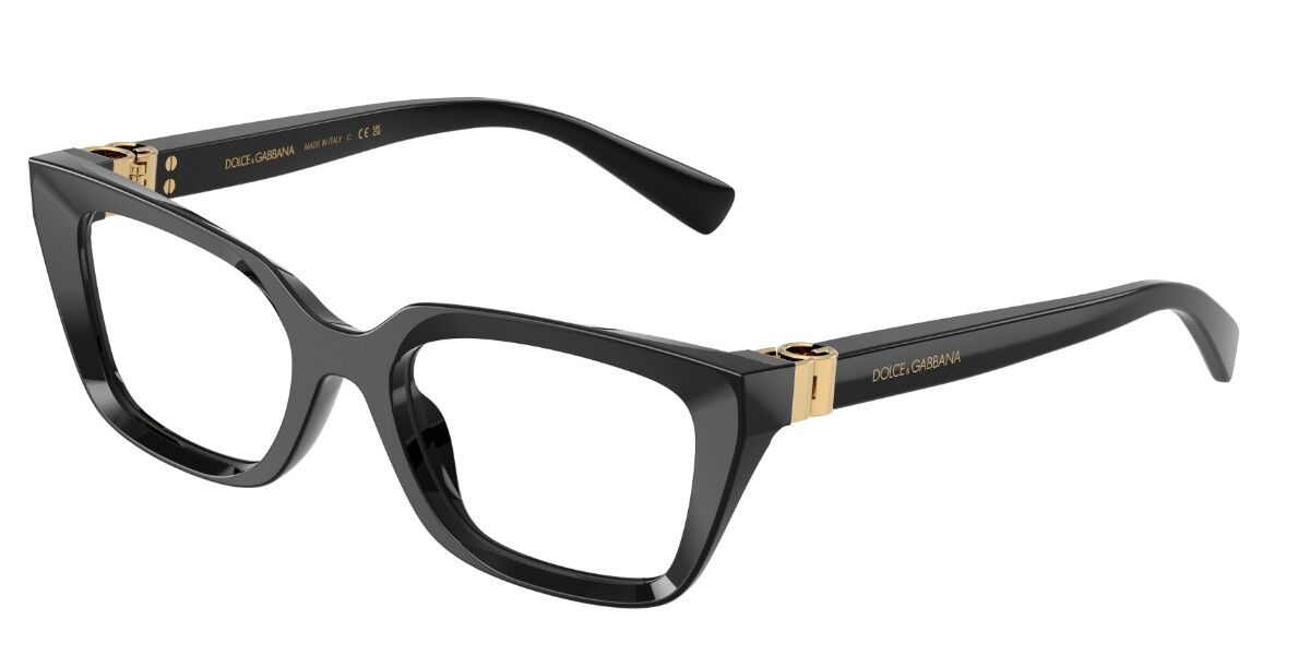 Dolce & Gabbana Damen Schwarz Dg3436 501 E Brillen