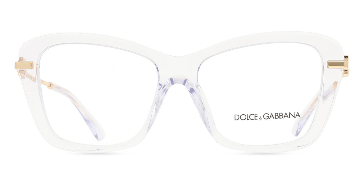Dolce & Gabbana DG3439 3133 53 Lunettes De Vue Femme Transparentes