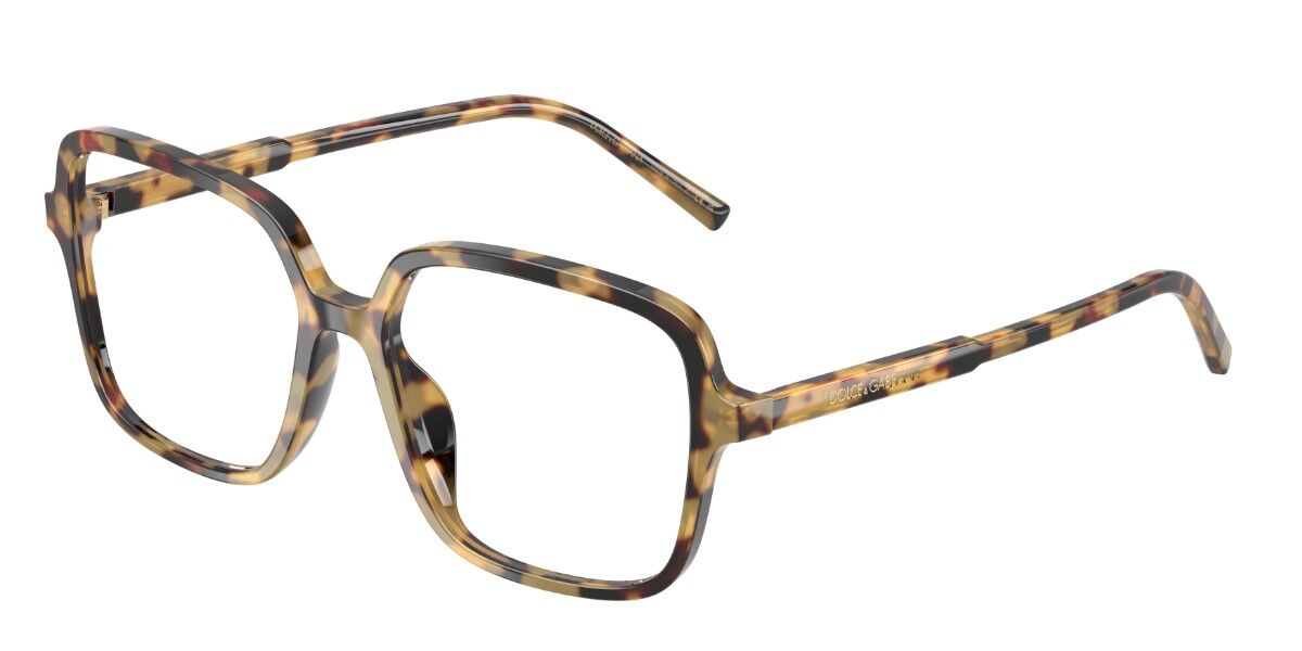 Dolce & Gabbana Damen Yellow Tortoise Dg3442 512 53Mm Tortoiseshell Brillen